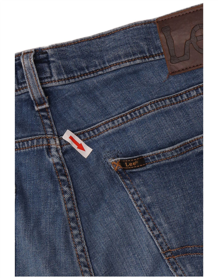 Lee Herre Luke Slim Jeans W32 L34 Blå Bomuld