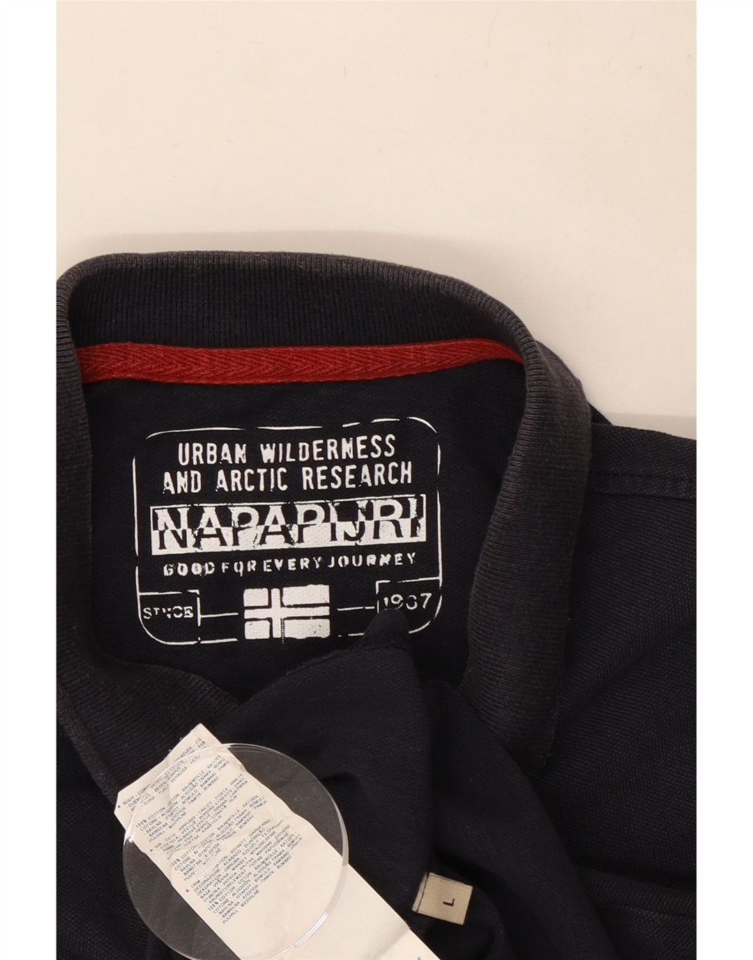 Napapijri Herre poloshirt Stor marineblå bomuld