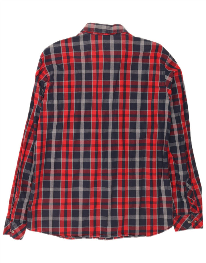 Jack & Jones herreskjorte XL flerfarvet ternet bomuld