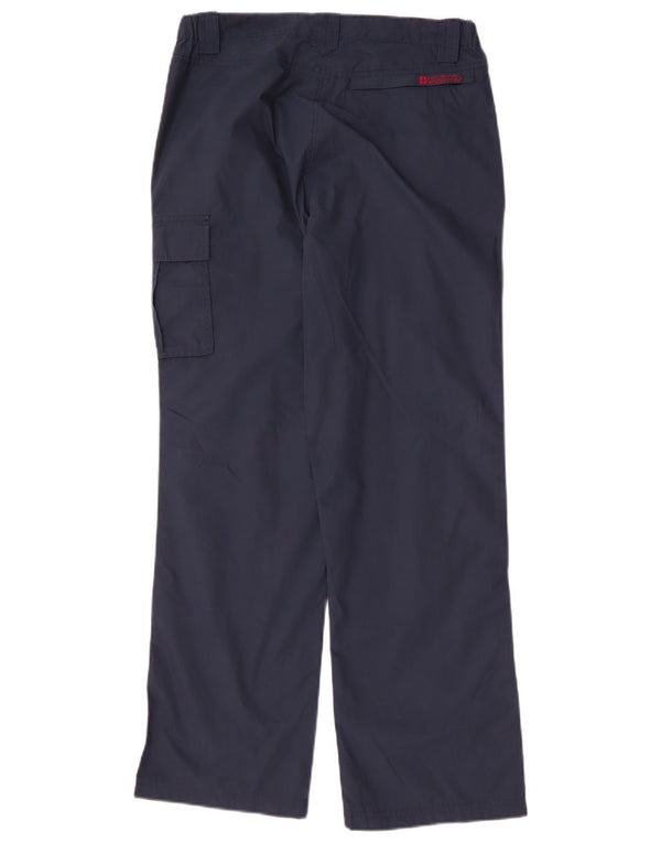 Mountain Warehouse Dame Cargo Trousers UK 12 Medium W32 L30 Navy Blue