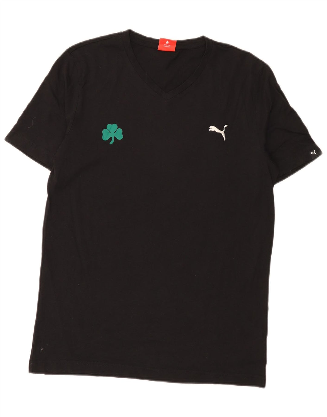 Puma herre T-shirt top lille sort bomuld