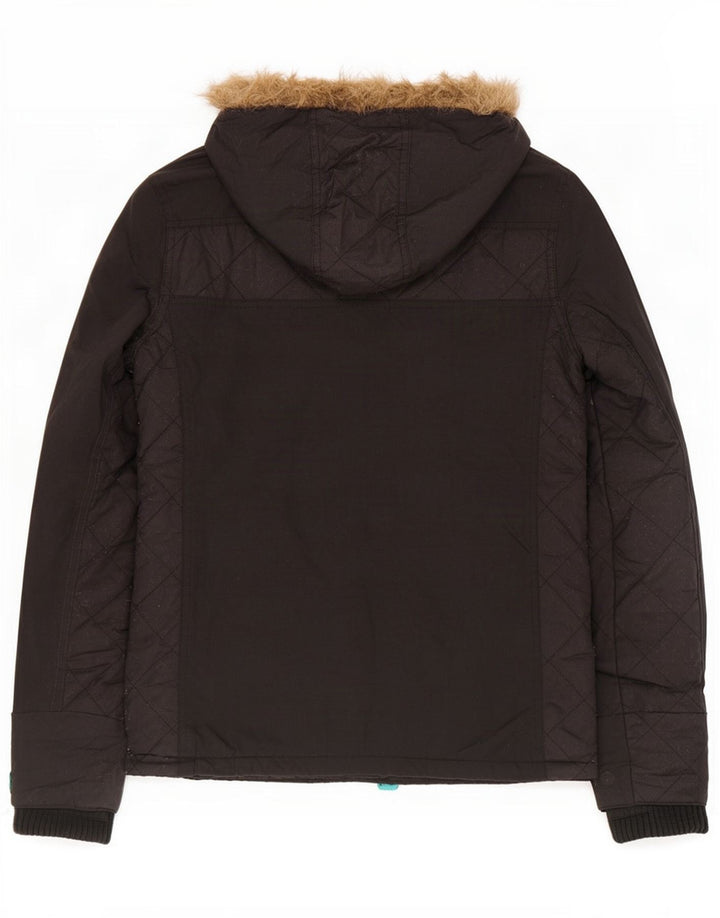 Superdry Herre The Windcheater Graphic Windbreaker Jacket UK 38 Medium Black