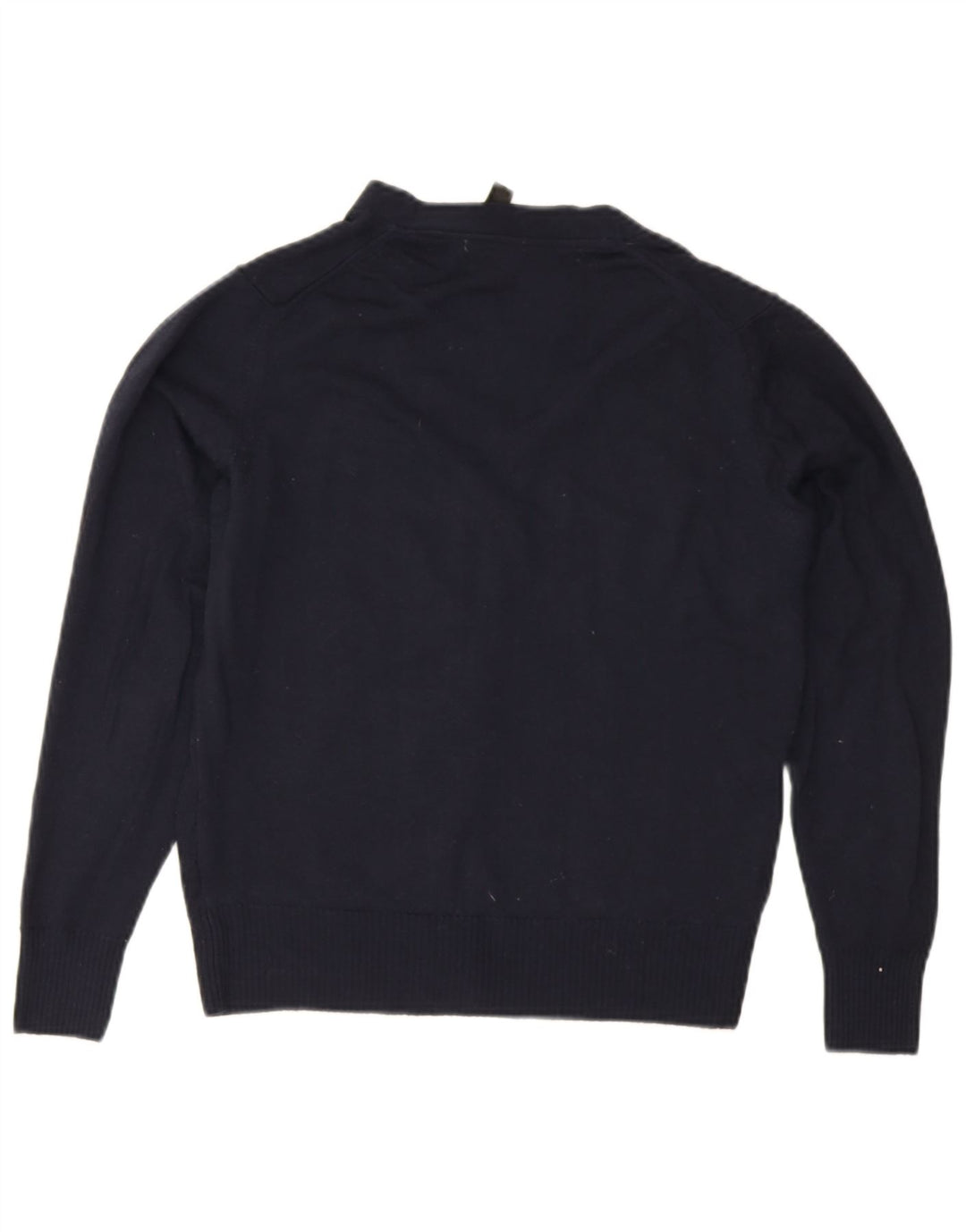 Zara Herre cardigan sweater Medium Marineblå Uld