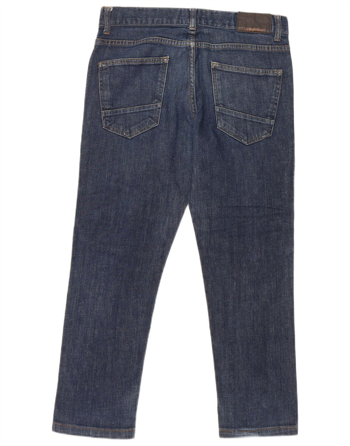 ZARA Herre Slim Jeans EU 40 Medium W31 L26 Blå Bomuld