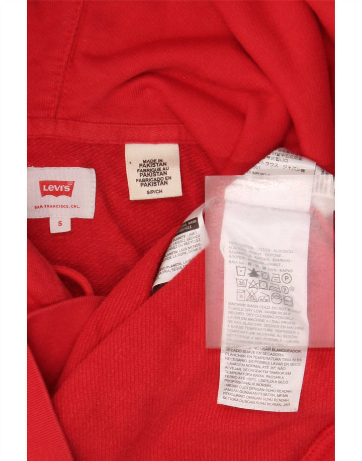 Levi's Grafisk hættetrøje til mænd, lille rød Colourblock Bomuld