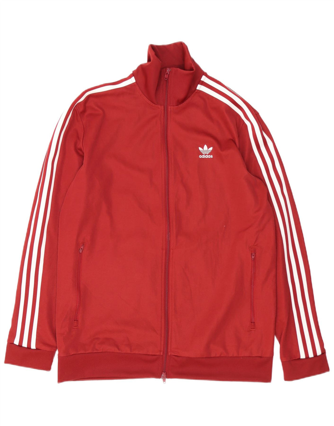 Adidas Træningsdragt til mænd Top jakke Large Bourgogne Polyester