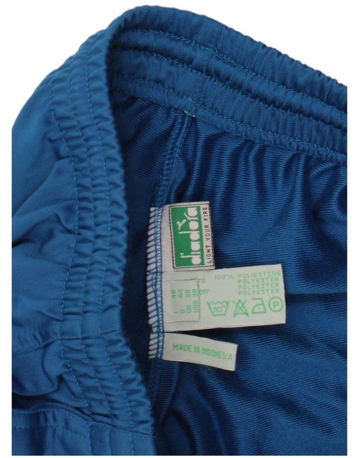 Diadora Herre træningsdragt Bukser UK 38 Medium Blue Polyester