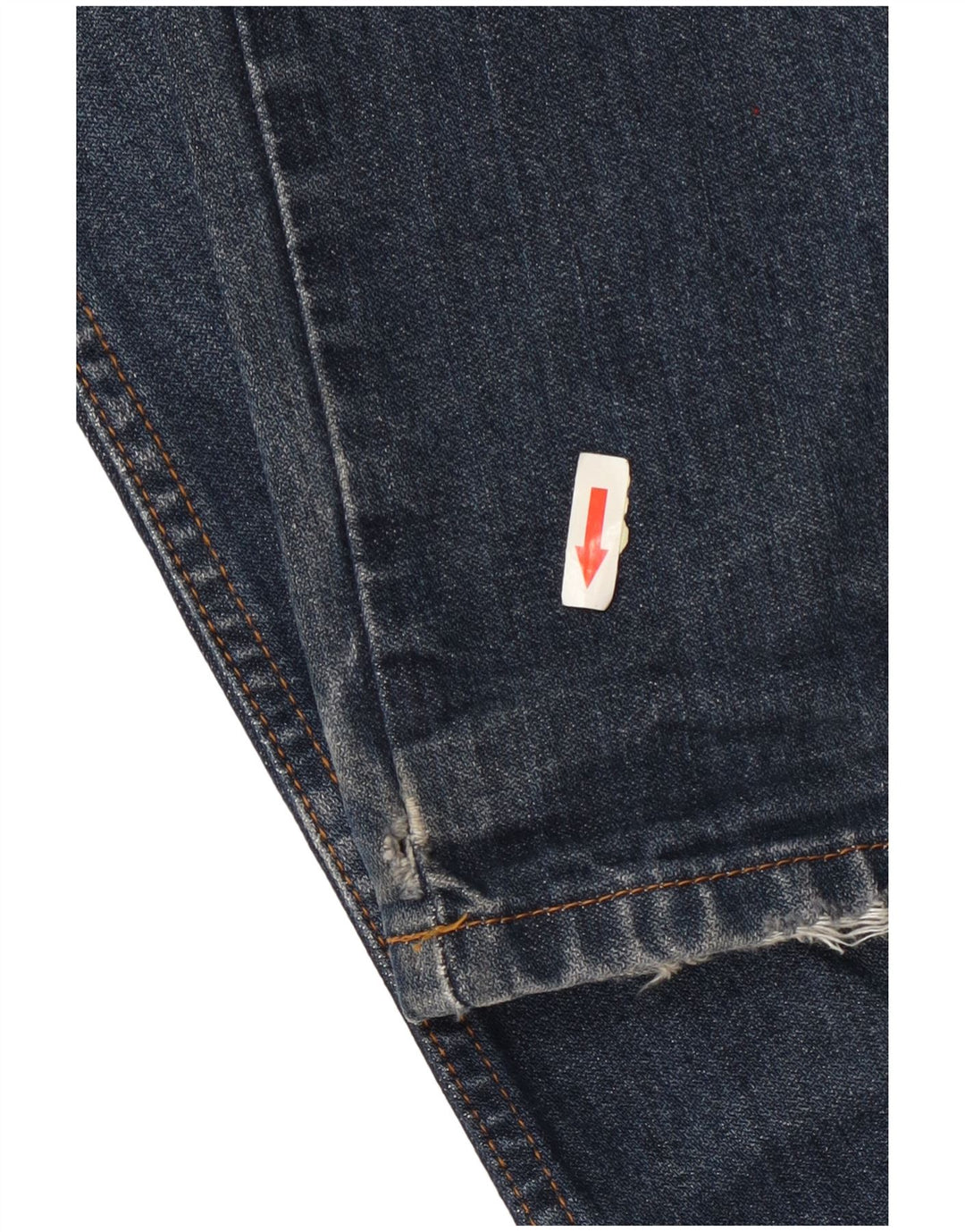 Wrangler Straight Jeans til mænd W34 L33 Blå