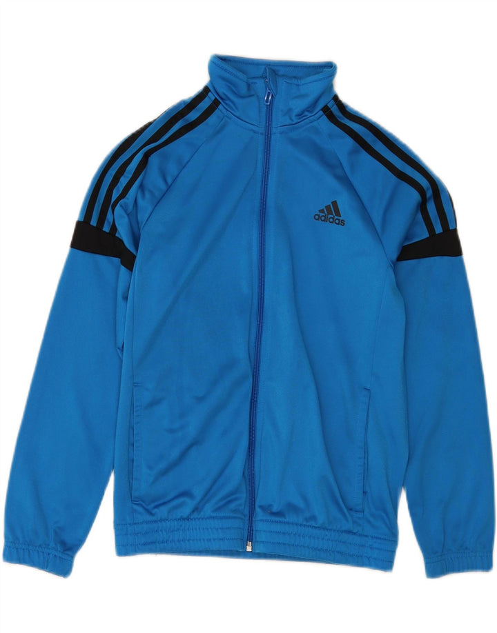 Adidas Træningsdragt Topjakke til drenge 11-12 år Blå Colourblock Polyester