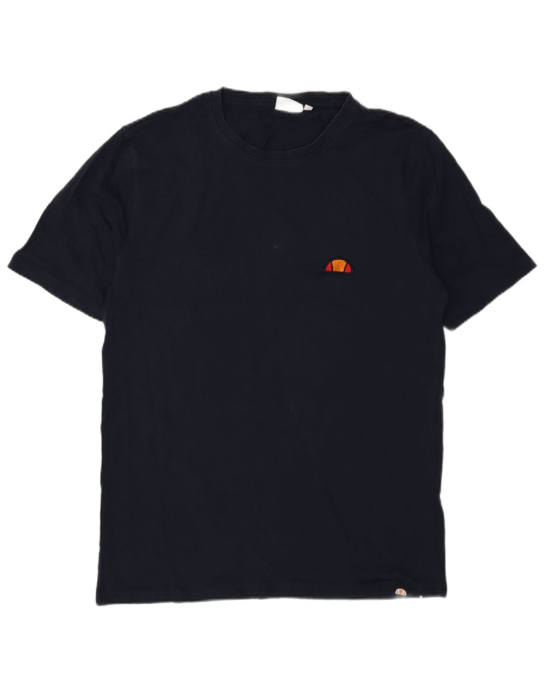 Ellesse Herre T-Shirt Top Medium Marineblå Bomuld