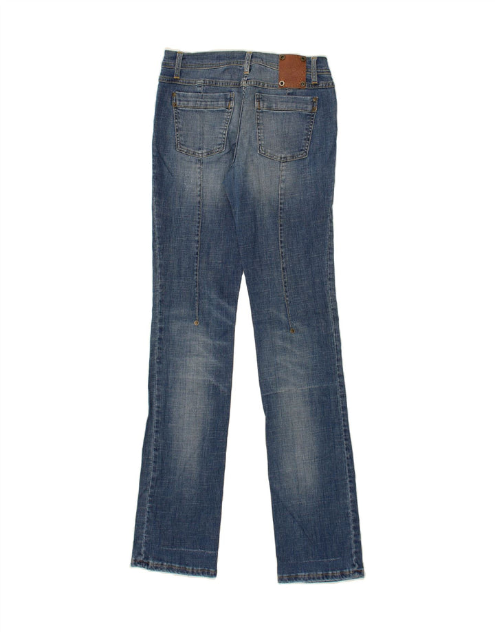 GF FERRE Womens Slim Jeans W27 L34 Blue Polyester Vintage GF Ferre and Second-Hand GF Ferre from Messina Hembry 