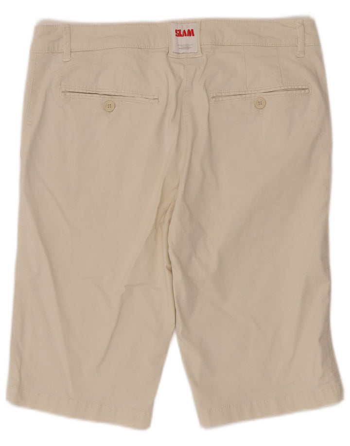 Slam Dame Chino Shorts IT 46 Large W32 Beige Bomuld