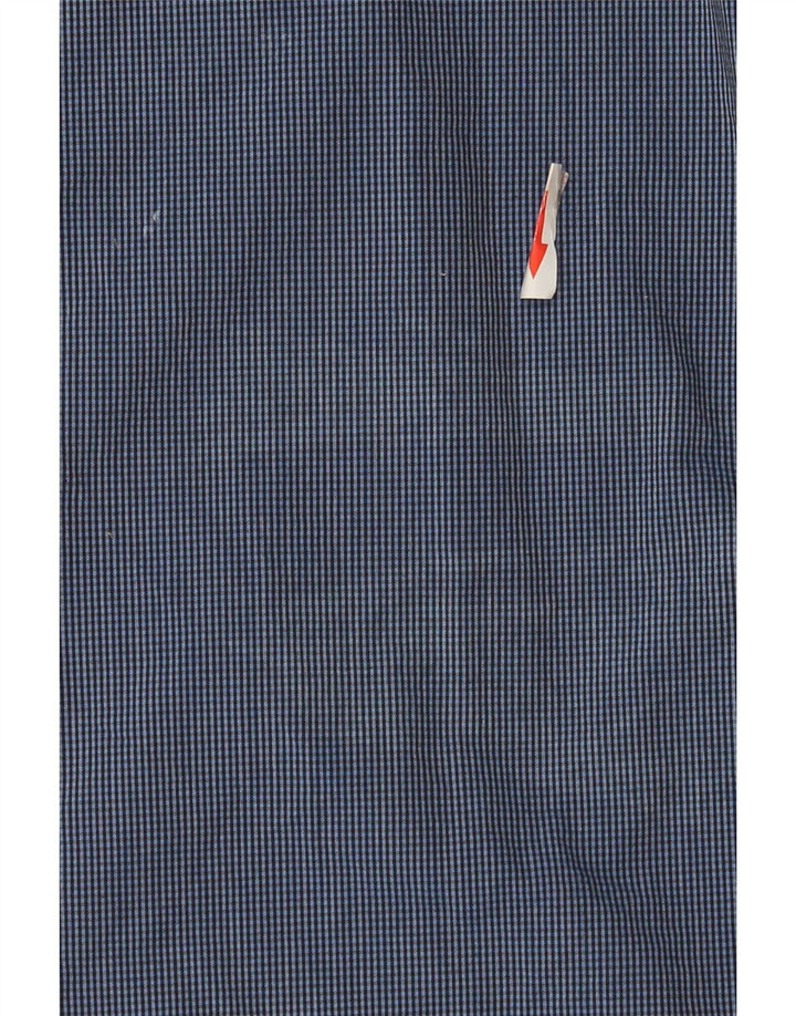 Tommy Hilfiger Herre New York Fit Regular Denim Shirt Medium Blue Gingham