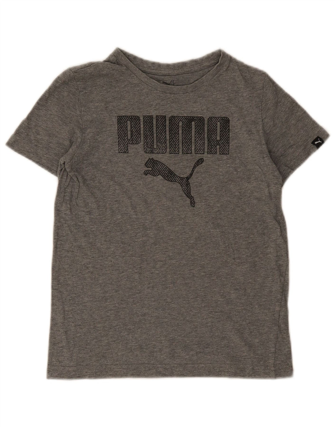 Puma drenge grafisk t-shirt top 11-12 år grå