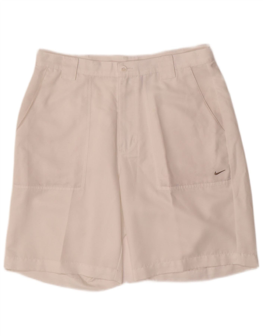 Nike Chino Shorts til mænd W34 Large White Polyester