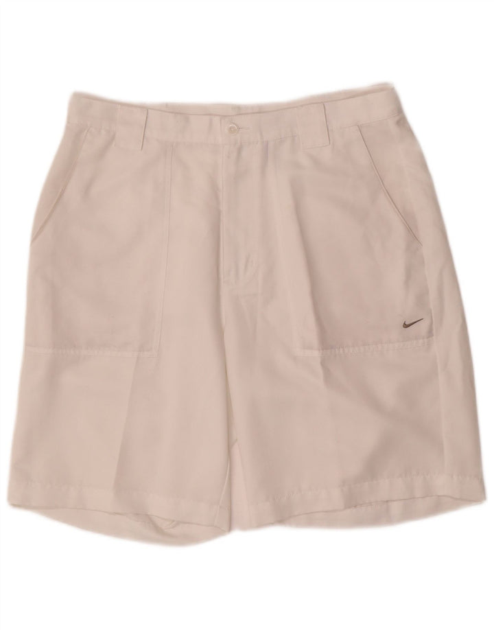 Nike Chino Shorts til mænd W34 Large White Polyester