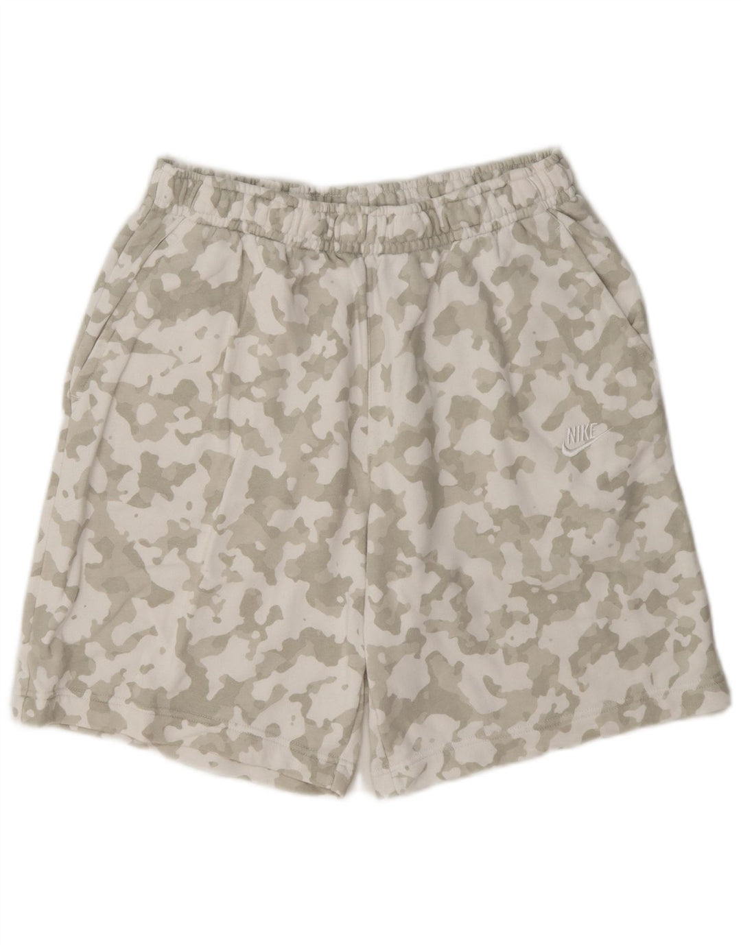 Nike Sportsshorts til mænd, store grå camouflage