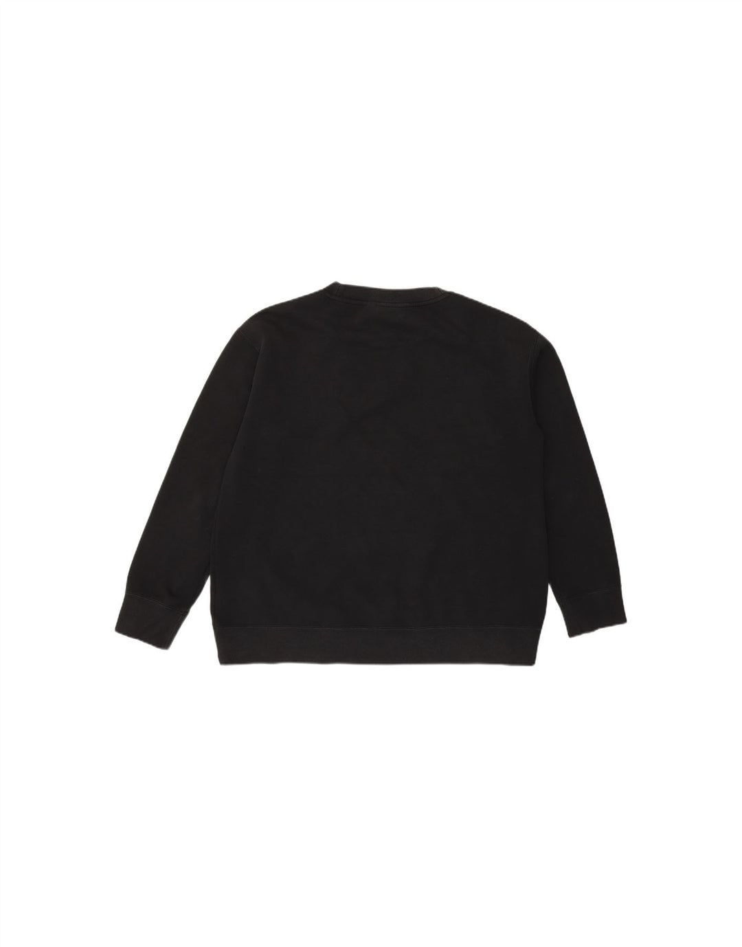 ADIDAS Womens Sweatshirt Jumper UK 16 Large Black Cotton