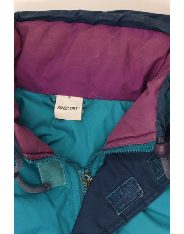 Anzoni Herre Loose Fit Skijakke UK 38 Medium Flerfarvet Colourblock