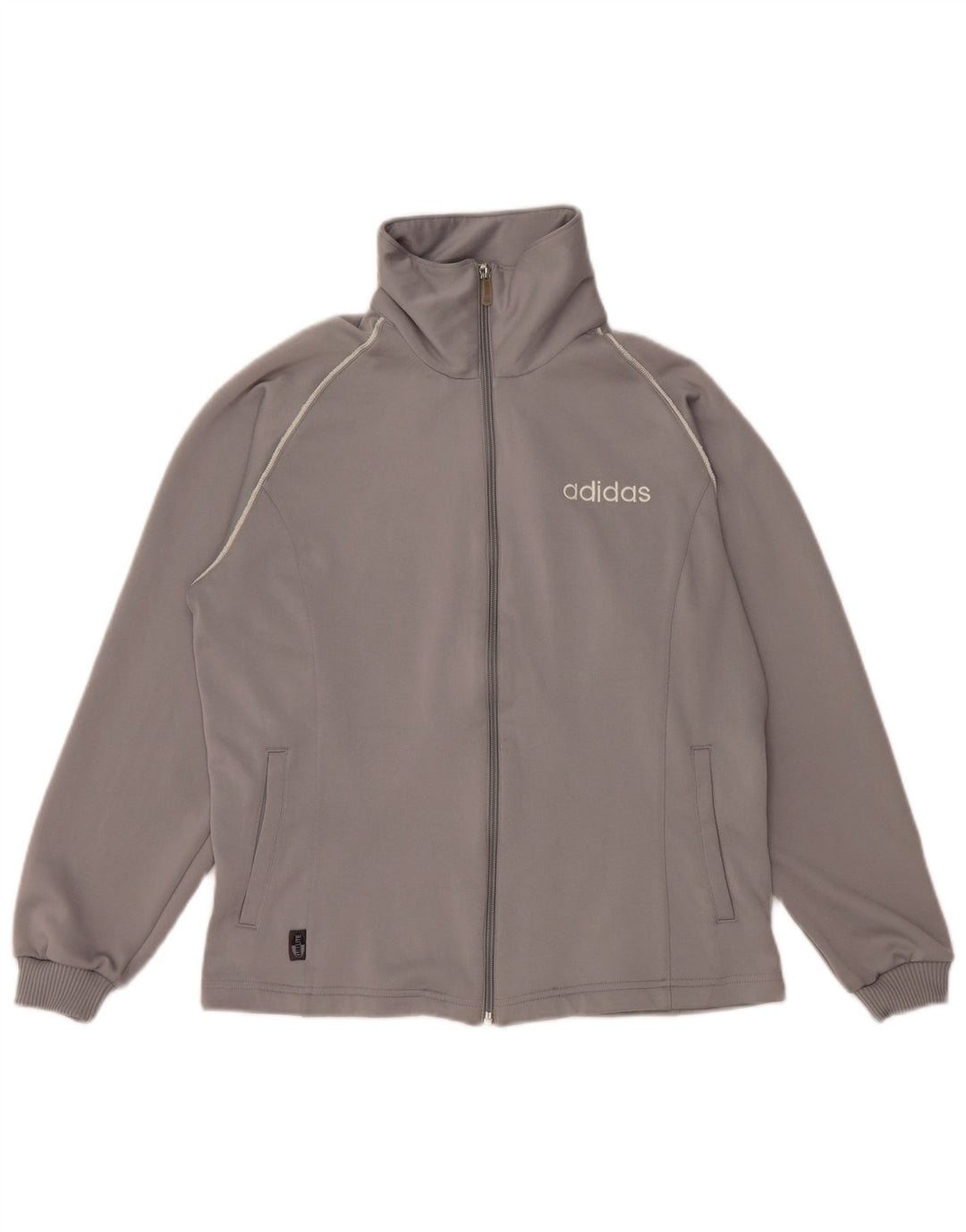 Adidas træningsdragt topjakke til kvinder UK 14 mellemgrå