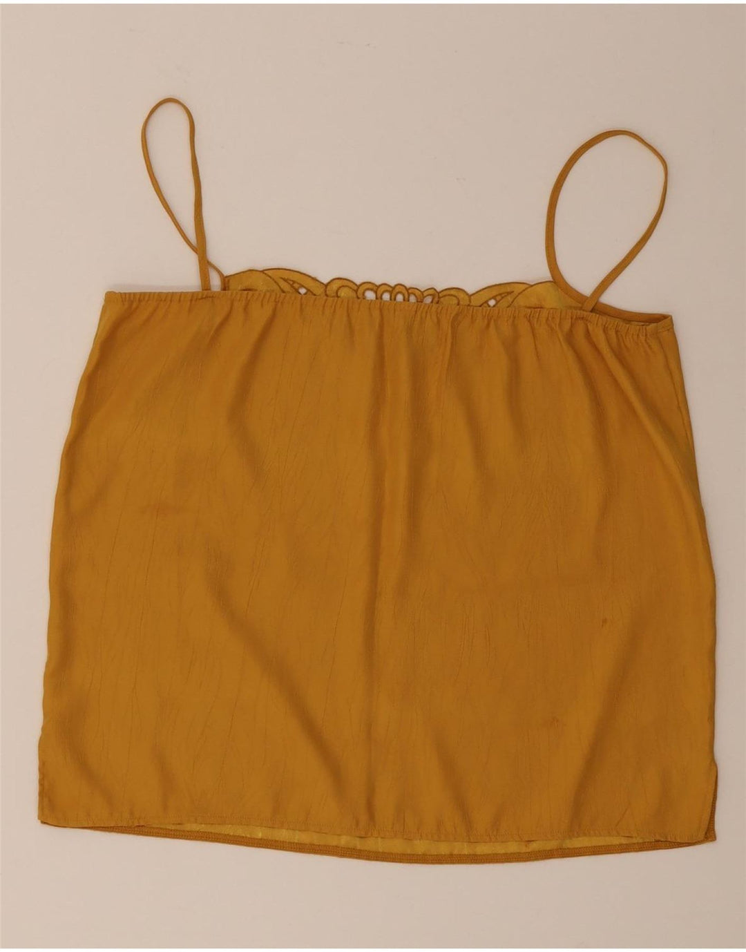 Vintage Dame Cami Top IT 42 Medium Gul