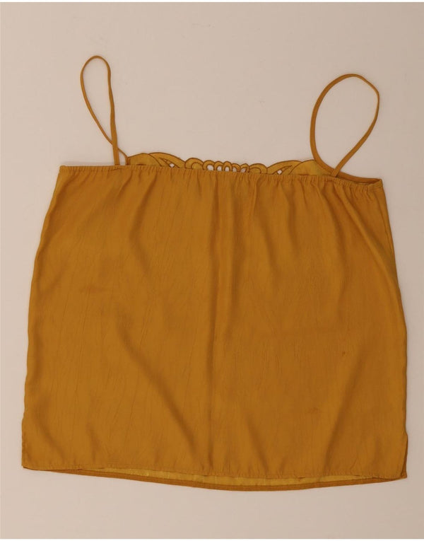 Vintage Dame Cami Top IT 42 Medium Gul