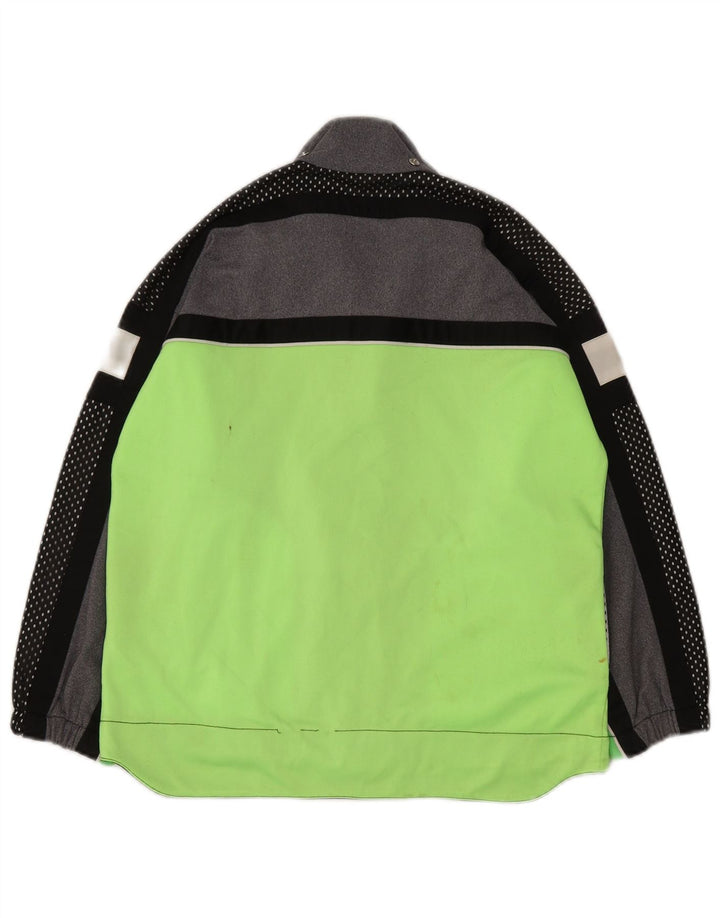 Diadora Boys Tracksuit Topjakke 13-14 år Grå Colourblock Polyester