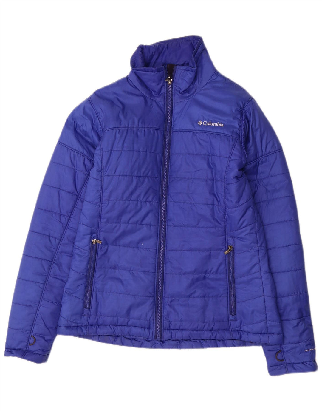 Columbia Womens Interchange Liner Polstret jakke UK 14 Medium Blue Polyester