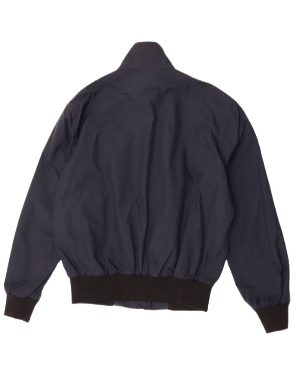 Refrigiwear Regnjakke til mænd IT 48 Medium Navy Blue Colourblock Nylon