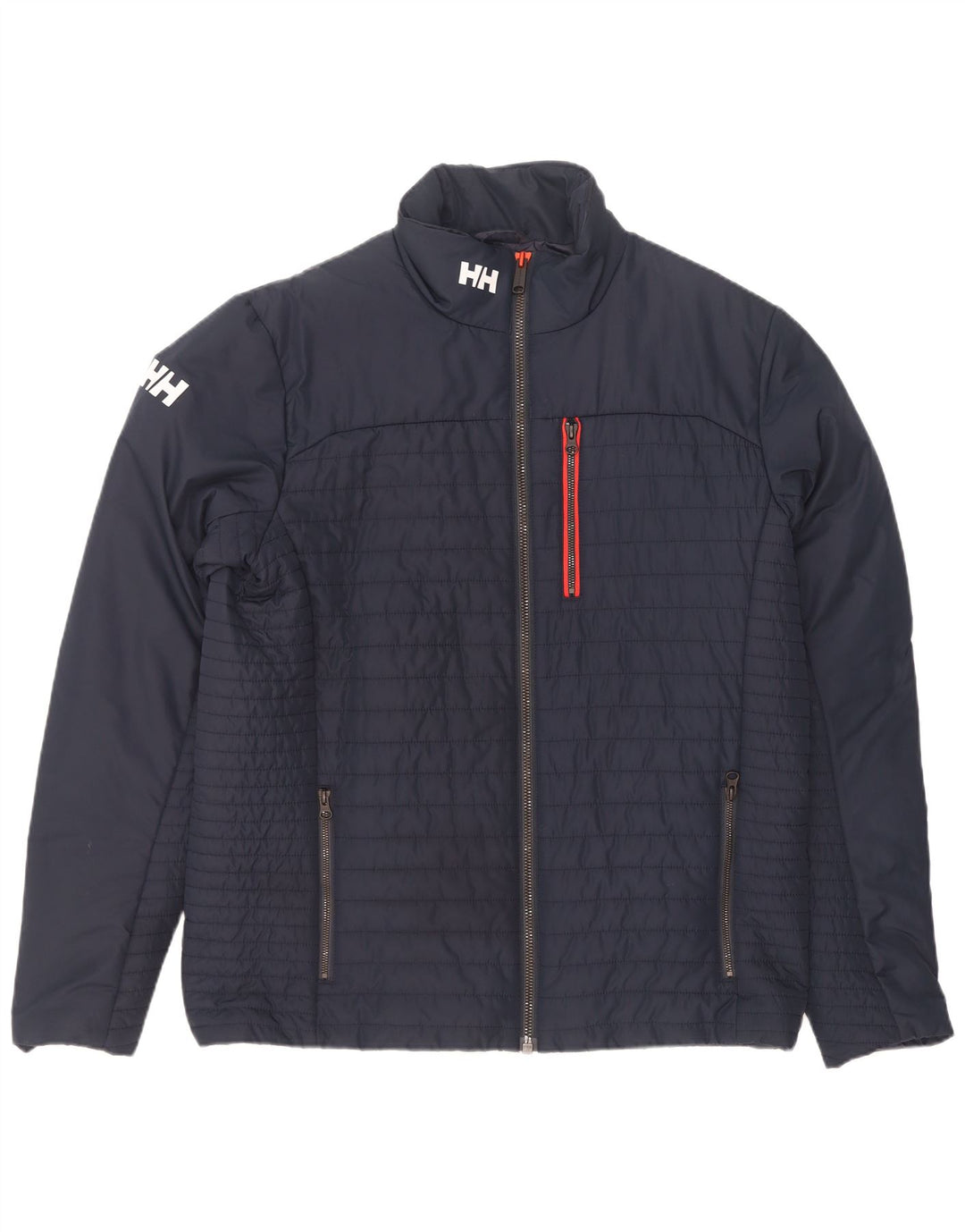 Helly Hansen Herre grafisk polstret jakke UK 42 XL Navy Blue Polyester