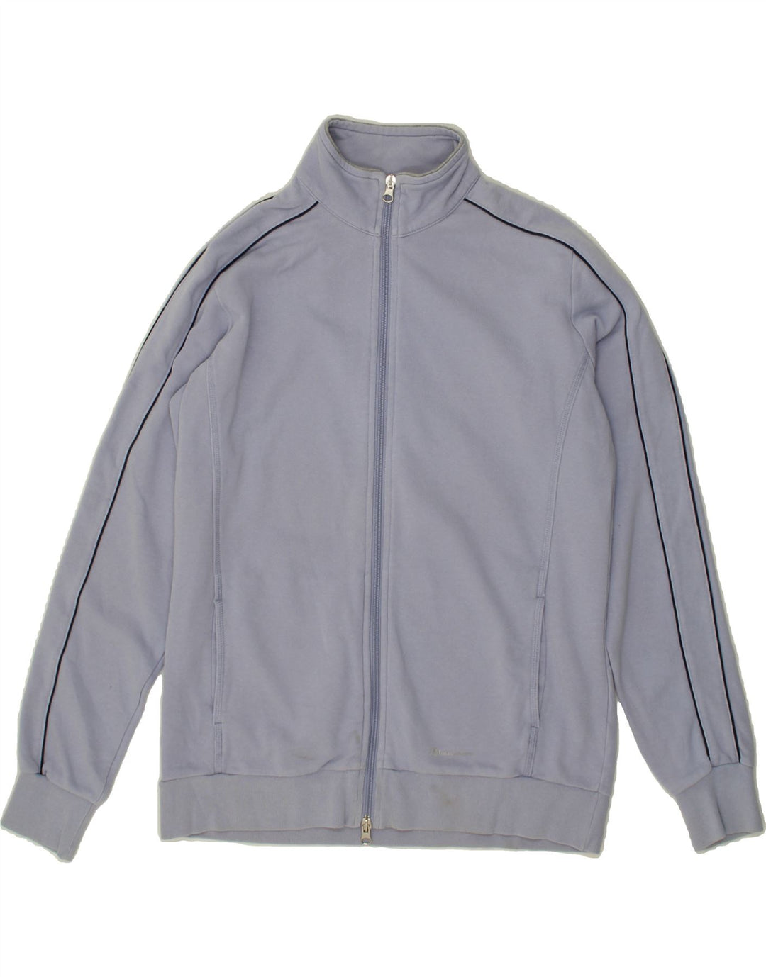 CHAMPION Womens Easy Fit Tracksuit Top Jacket UK 16 Large Blue Cotton Vintage Champion and Second-Hand Champion from Messina Hembry 