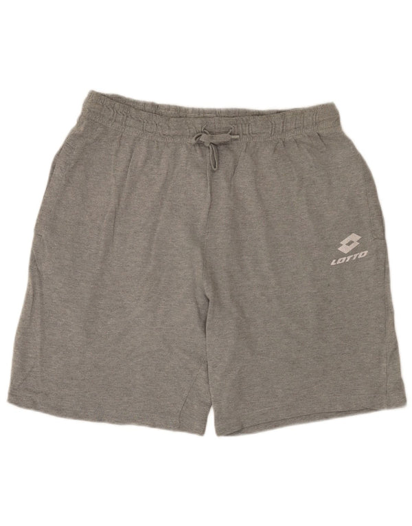 Lotto Herre Sportshorts 2XL Grå Bomuld