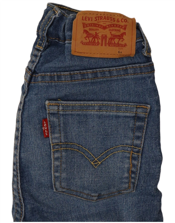 Levi's Boys 510 denimshorts 5-6 år W20 blå bomuld