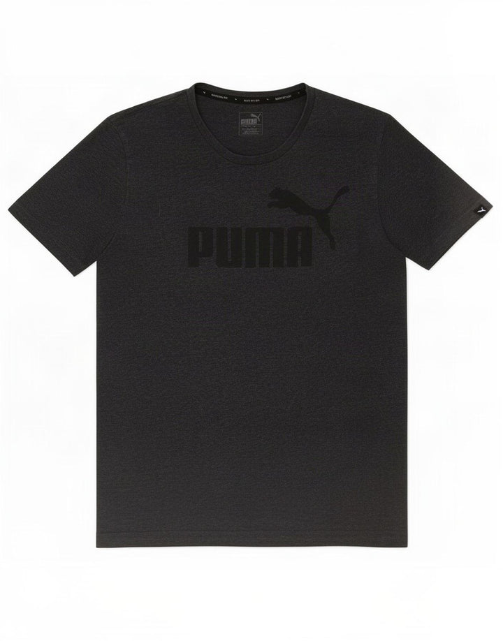 Puma Herre grafisk T-shirt top mellemgrå bomuld