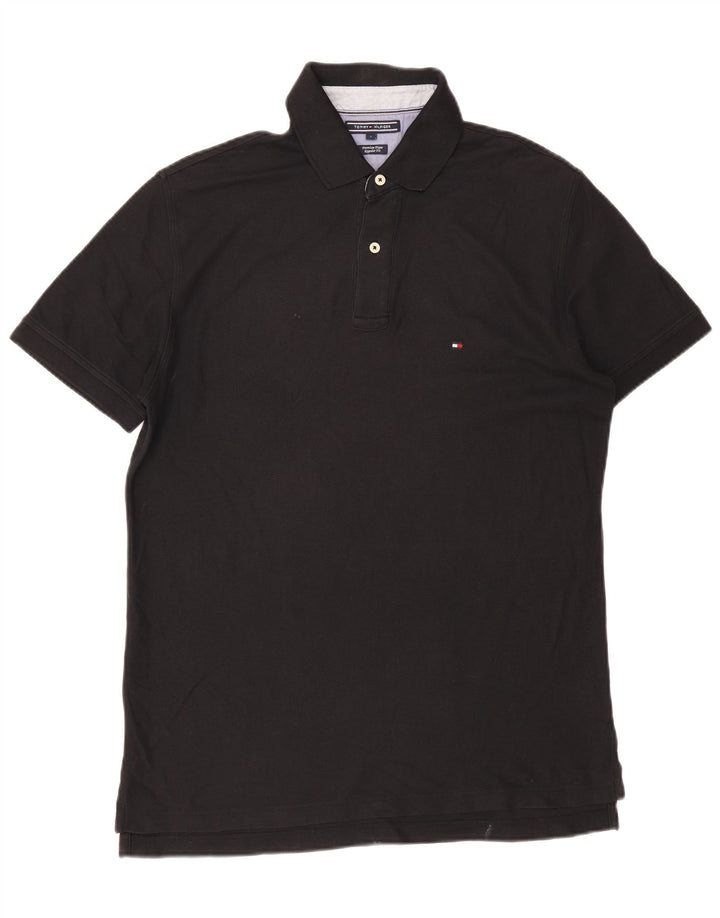 Tommy Hilfiger Herre Regular Fit Polo Shirt Large Navy Blue