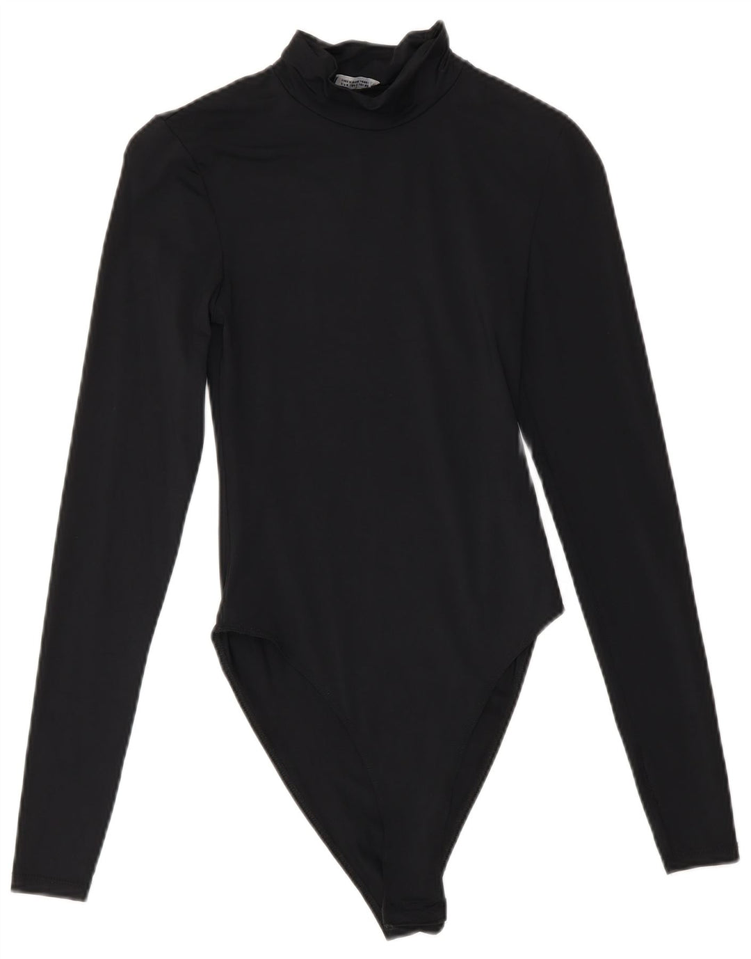 Zara langærmet bodysuit til kvinder UK 8 Lille sort polyamid