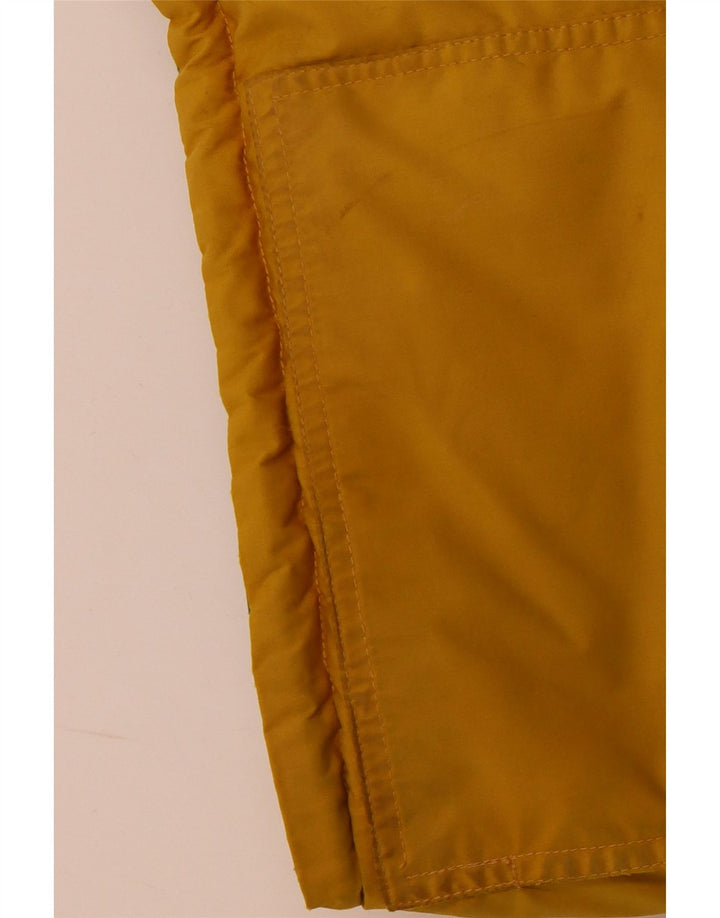 Edelweiss Herre hættepolstret jakke UK 40 Large Yellow Polyester