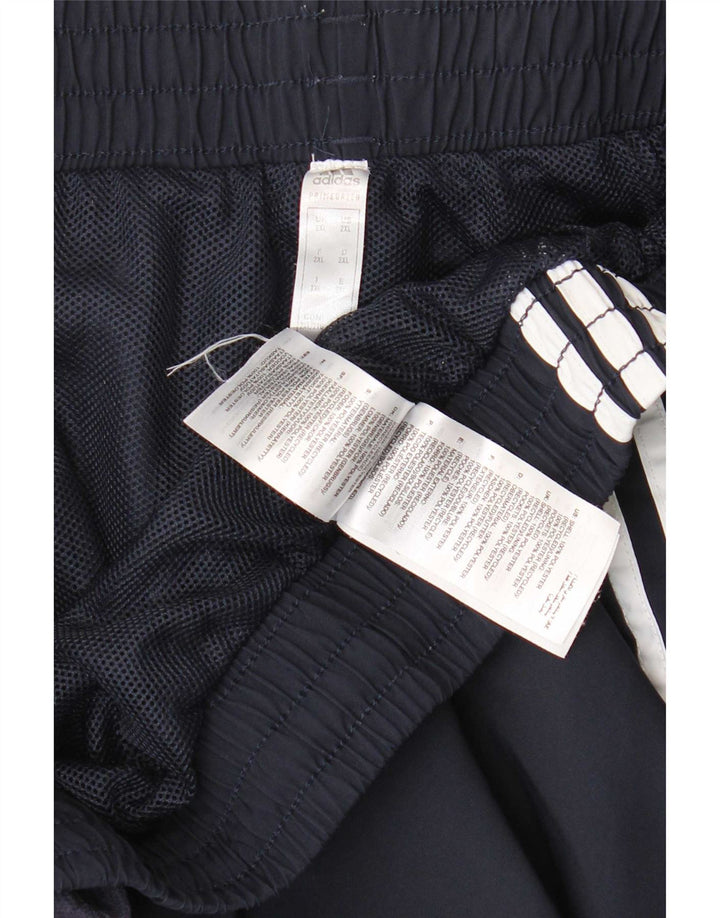 Adidas Herre Sportshorts 2XL Navy Blue Polyester