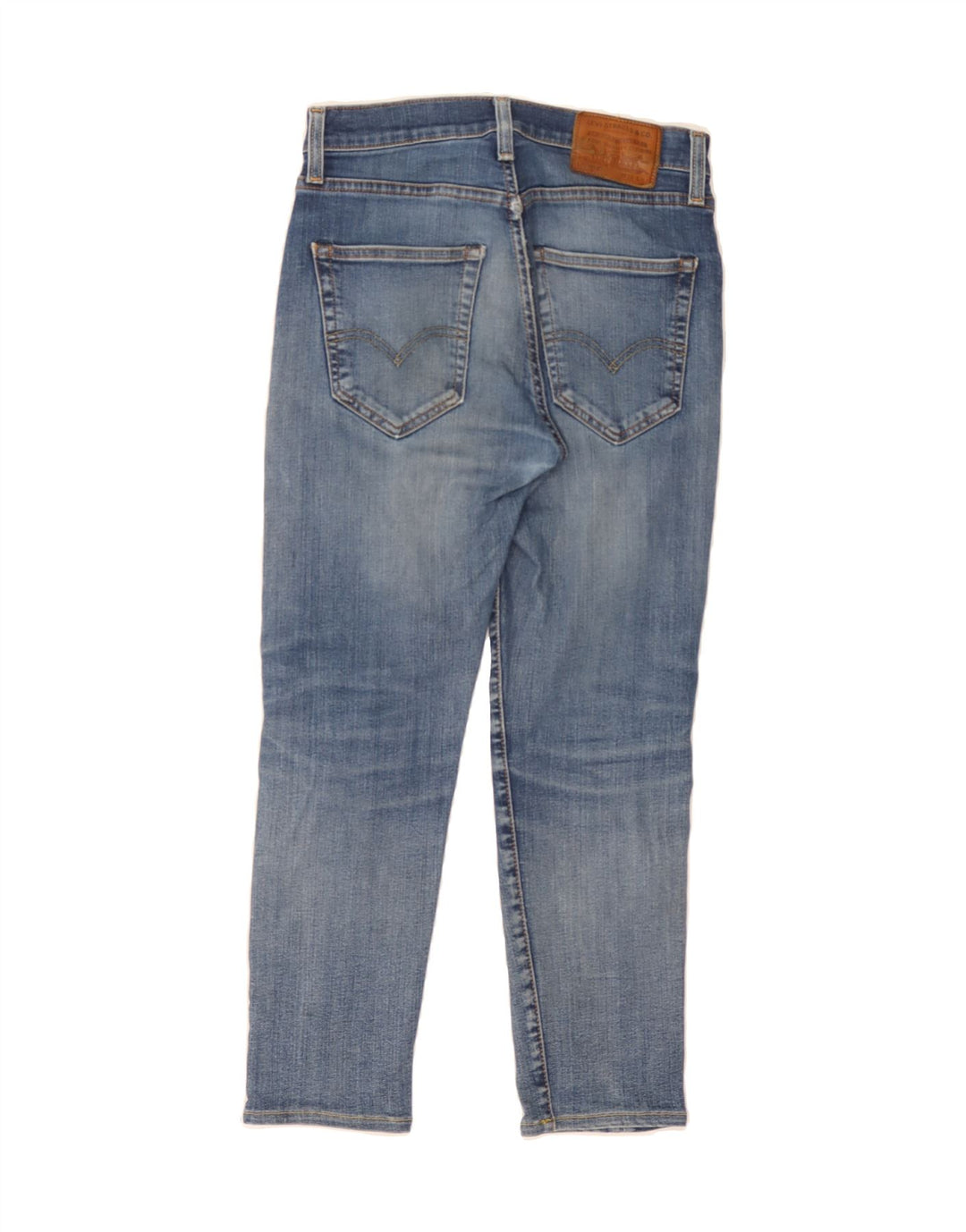 LEVI'S Womens Slim Tapered Jeans W28 L25 Blue Cotton Vintage Levi's and Second-Hand Levi's from Messina Hembry 
