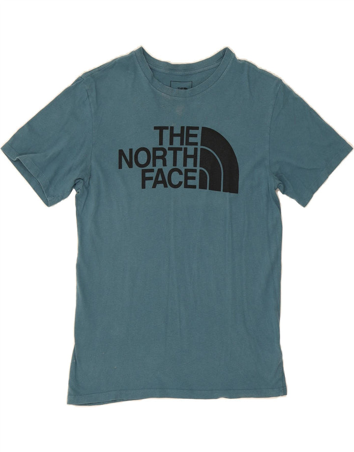 THE NORTH FACE Mens Graphic T-Shirt Top Small Blue Cotton Vintage The North Face and Second-Hand The North Face from Messina Hembry 