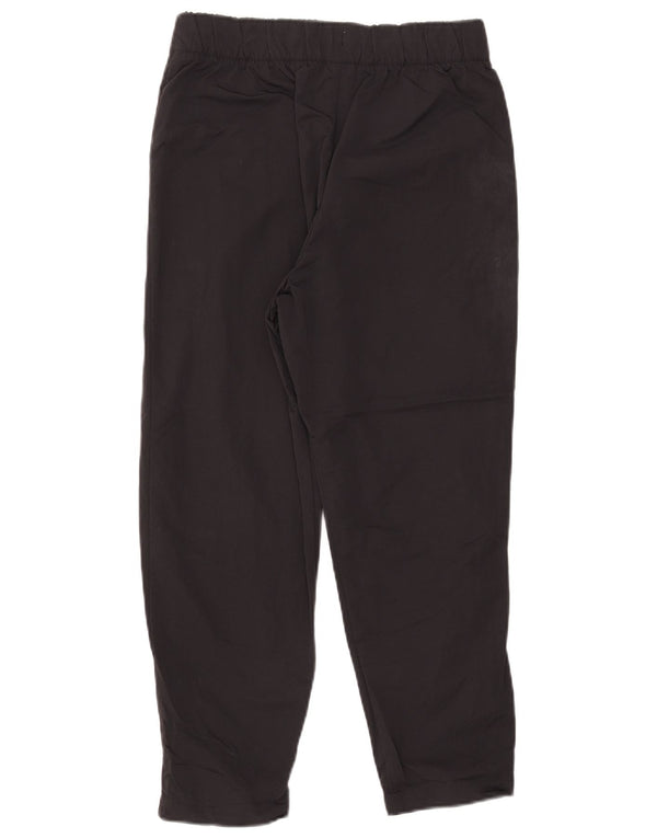 Nike Womens Crop træningsdragt Bukser UK 10 Small Black Nylon
