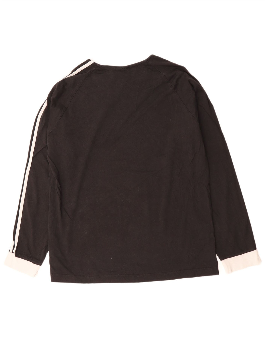 ADIDAS Herre Top Langærmet XL Sort Bomuld