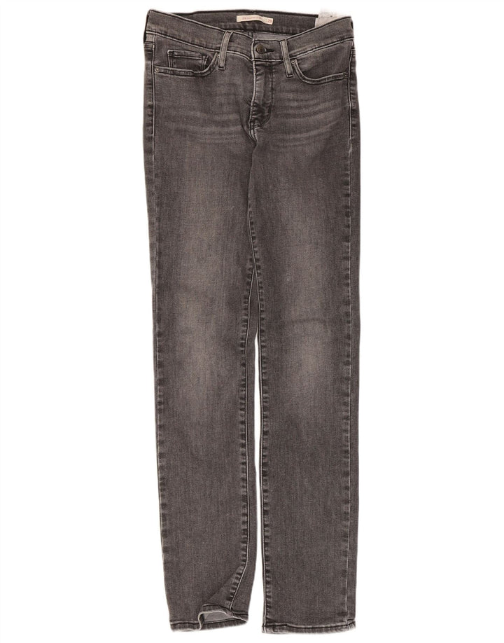 Levi's Womens 312 Shaping Slim Jeans W28 L32 Grå Bomuld
