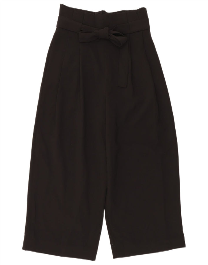 Coast Womens Crop Harem Bukser EU 36 Small W30 L23 Sort Polyester