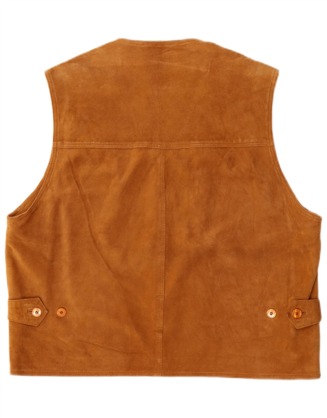 Podleyski Herre Ruskind Gilet IT 56 3XL Brunt Læder