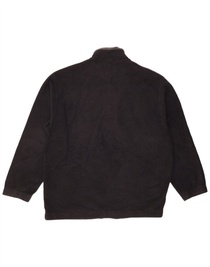 Marks & Spencer Herre Blue Harbor Fleecejakke UK 42 XL Sort