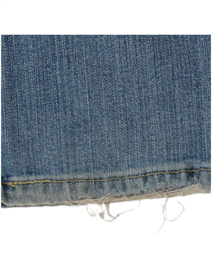 Levi's Womens 519 Flared Jeans US 11 Large W32 L30 Blue Bomuld