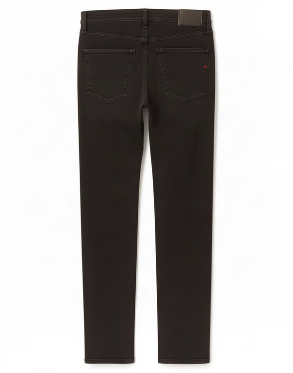 Replay Dame Anbass Slim Jeans W33 L32 Sort Bomuld