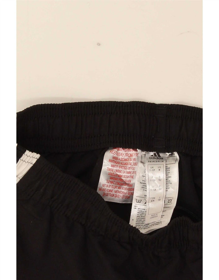 Adidas drenge grafiske sportsshorts 11-12 år Sort Colourblock Polyester