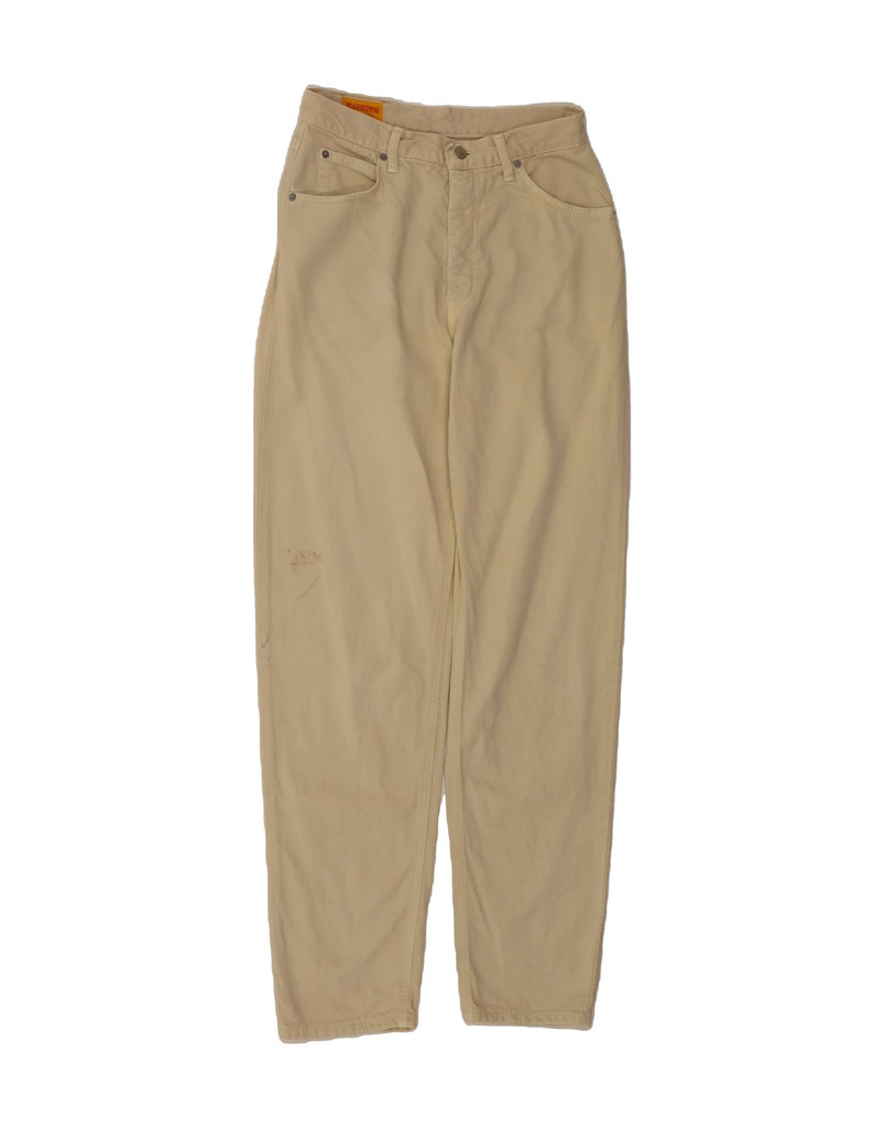 EDWIN Womens Tapered Casual Trousers W30 L32 Beige Cotton Vintage Edwin and Second-Hand Edwin from Messina Hembry 